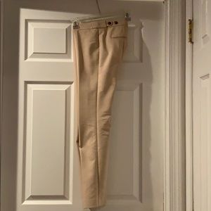 Ann Taylor Cream Skinny Pants